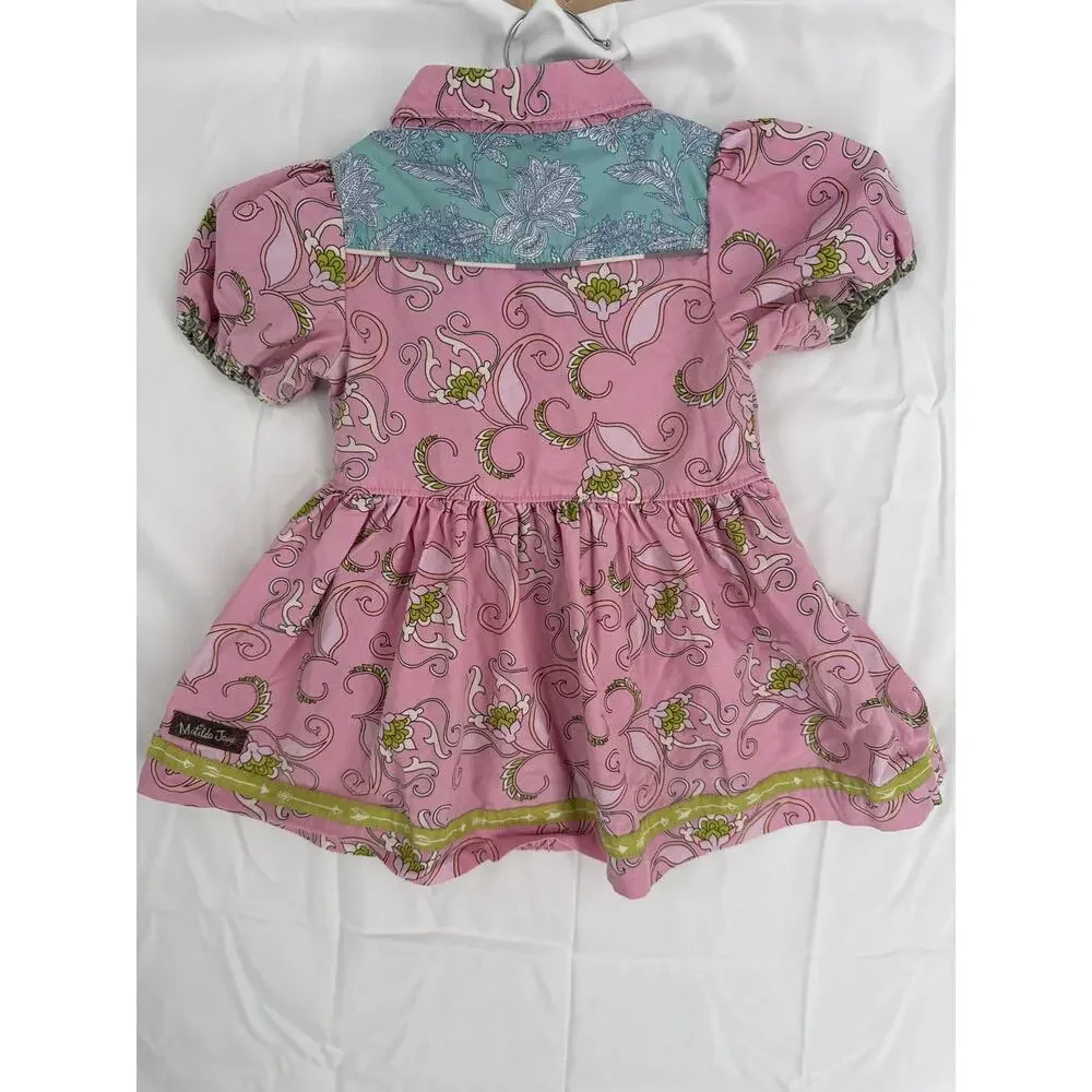 Matilda Jane Pink is perfect dress Jane's secret fields collection size 18m